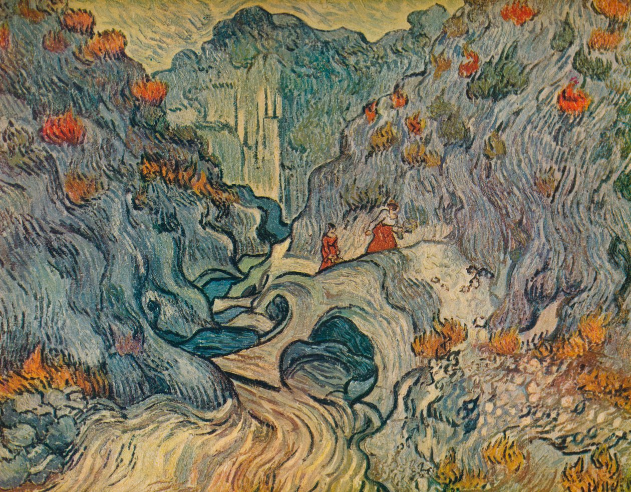 Le Ravin, 1889 - Vincent van Gogh