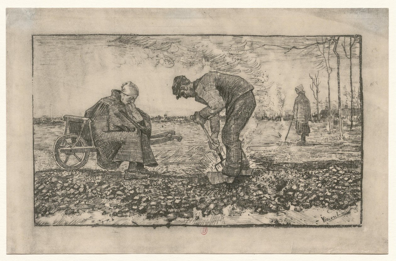 [Le travail aux champs] - Vincent van Gogh