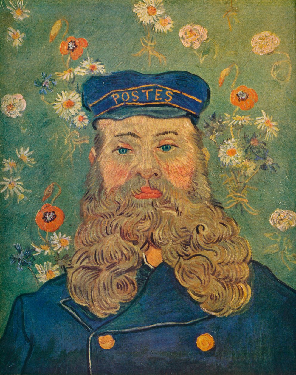 Les Facteur Roulin, 1888 | Vincent van Gogh | Estampe d'art