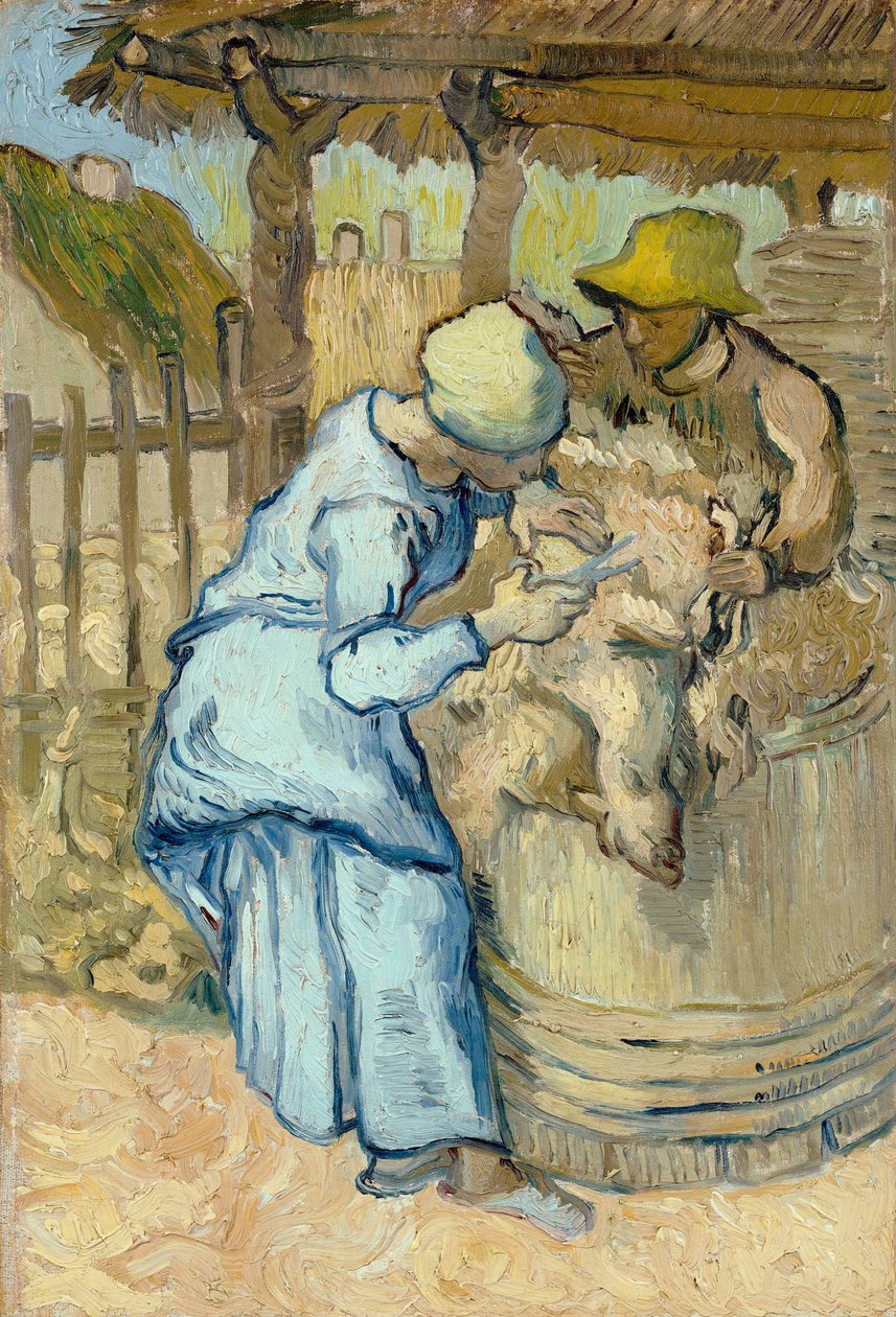Les tondeurs de moutons - Vincent van Gogh