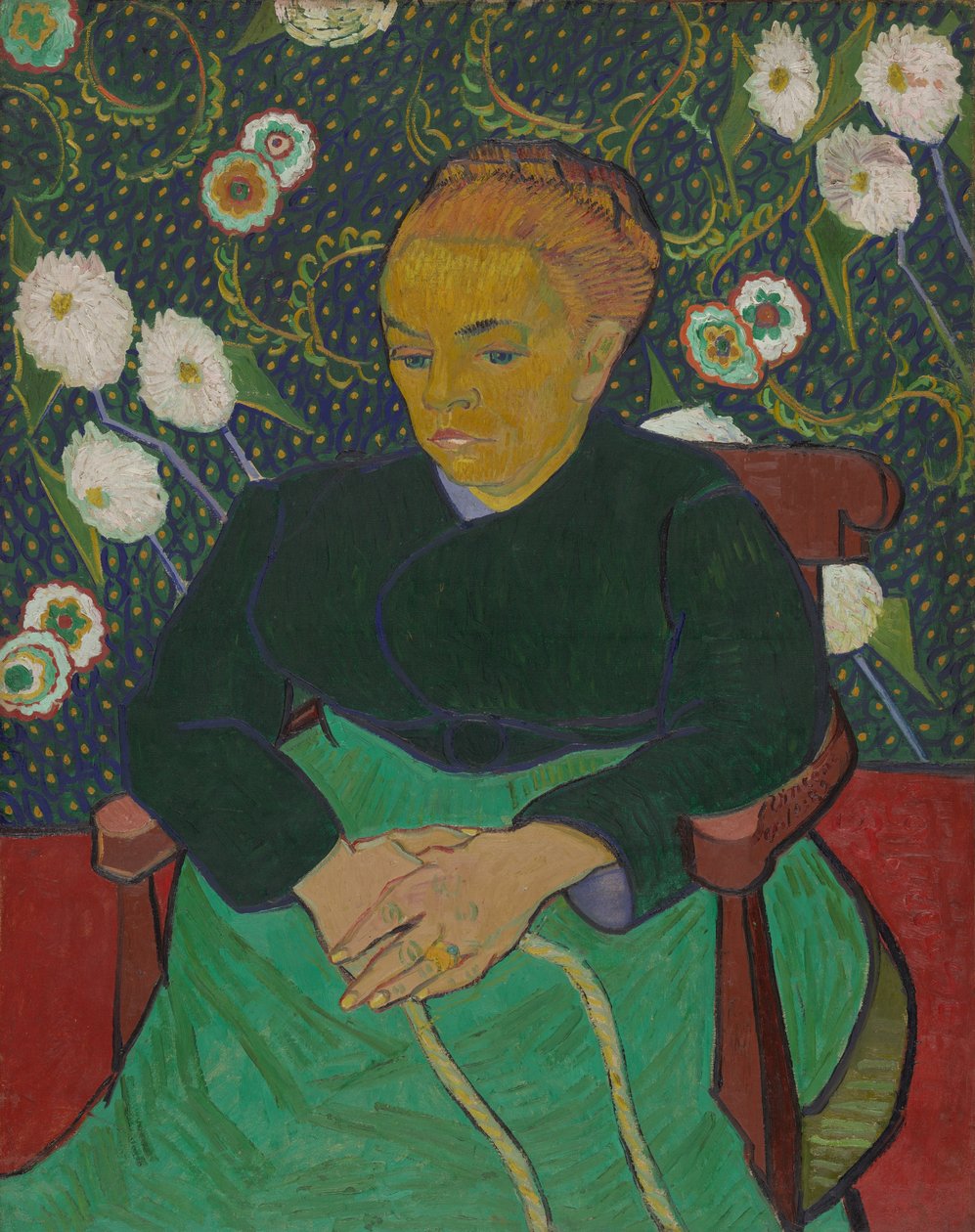 Madame Roulin berce le berceau (La berceuse) - Vincent van Gogh