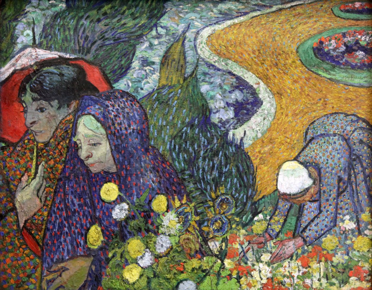Souvenir du jardin à Etten Dames d