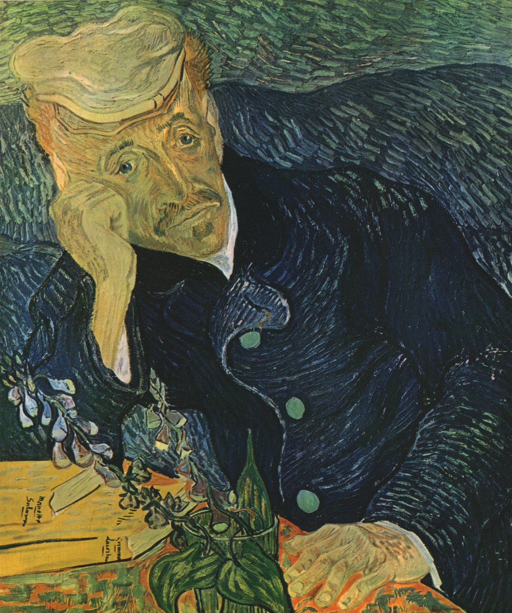 Portrait du Dr Paul Gachet, juin 1890, 1947 - Vincent van Gogh