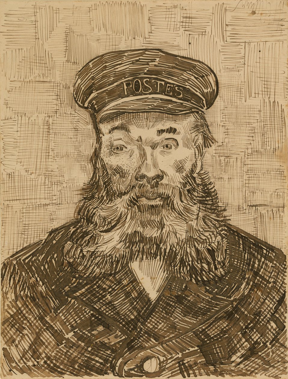 Portrait de Joseph Roulin - Vincent van Gogh