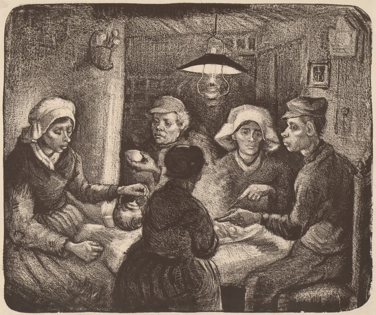 Les Mangeurs de pommes de terre - Vincent van Gogh