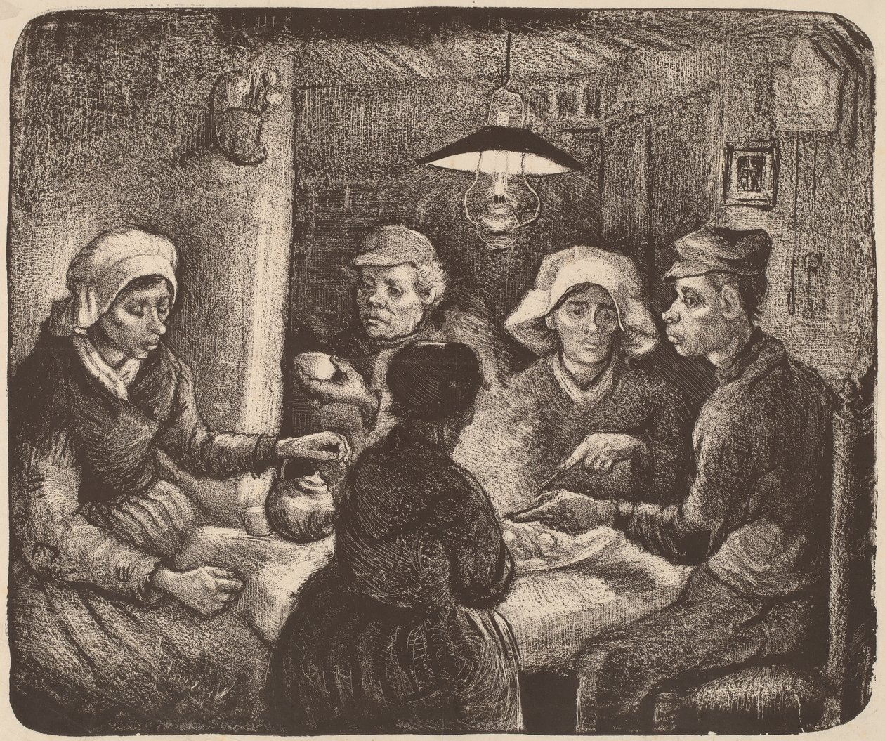Les Mangeurs de pommes de terre - Vincent van Gogh