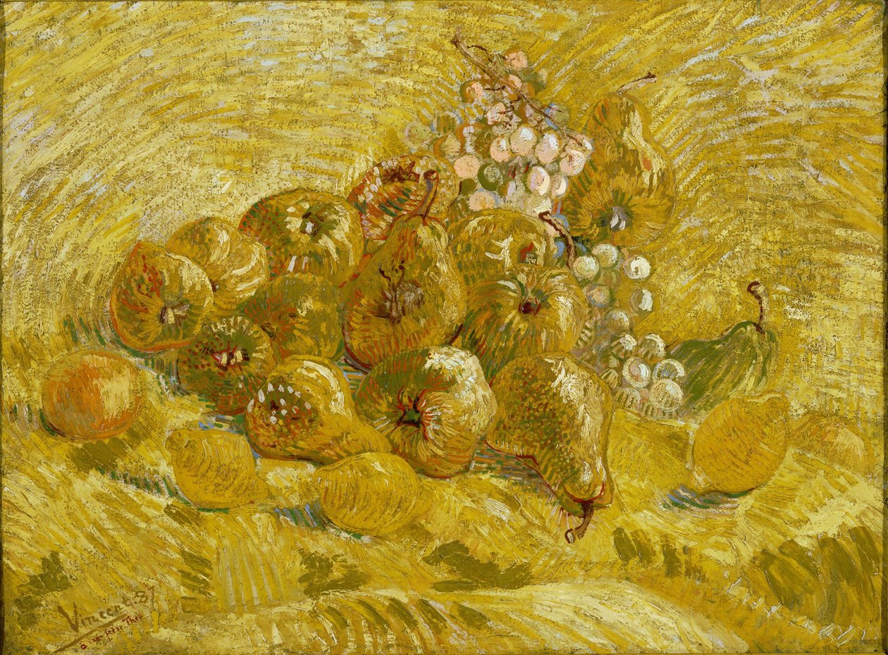 Coings, citrons, poires et raisins, 1887-1888 - Vincent van Gogh