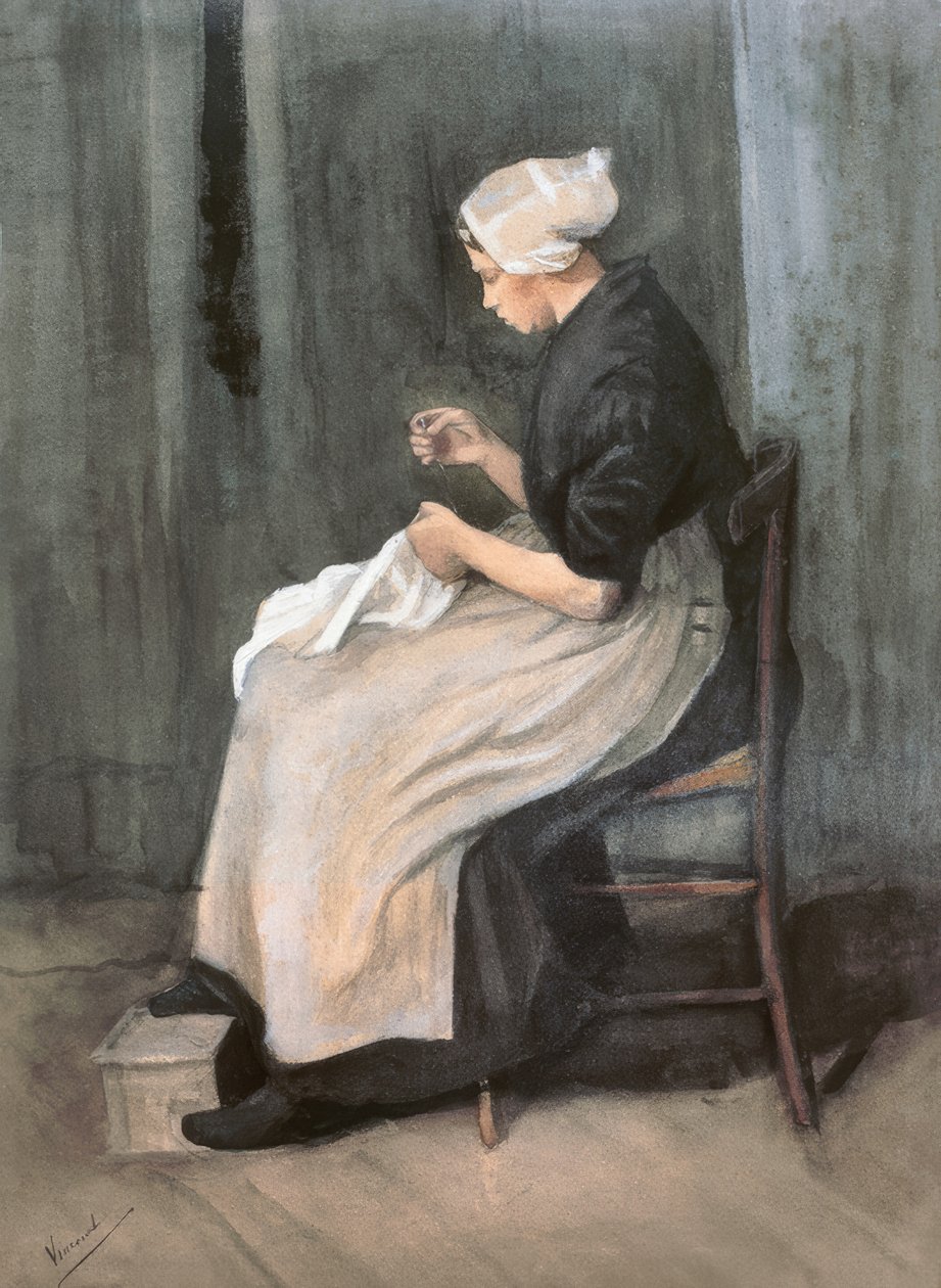 Couturière de Scheveningen - Vincent van Gogh