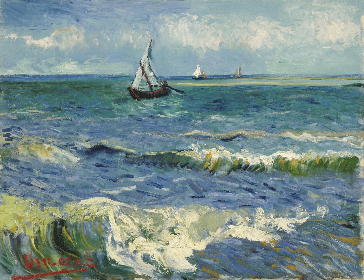 Marine près des Saintes-Maries-de-la-Mer - Vincent van Gogh