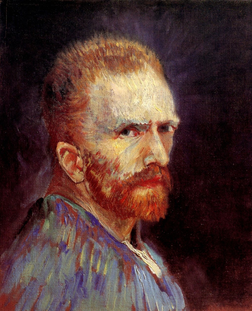 Autoportrait, vers 1887 (huile sur toile) - Vincent van Gogh