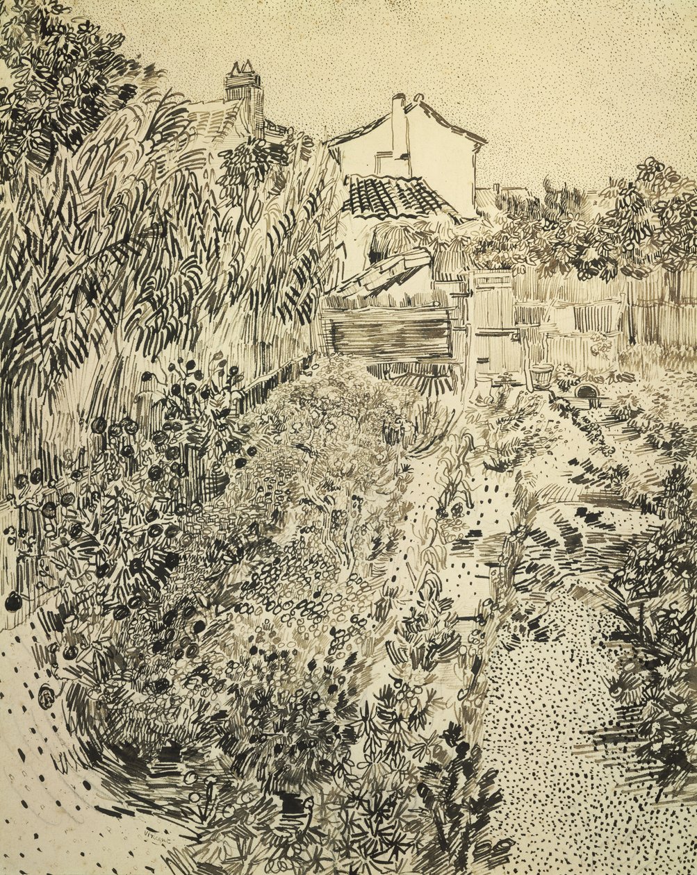 Le Jardin de fleurs, 1888 - Vincent van Gogh