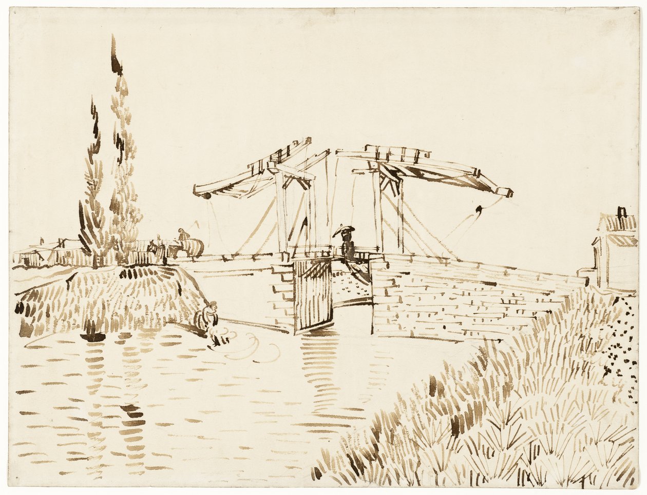 Le pont Langlois - Vincent van Gogh