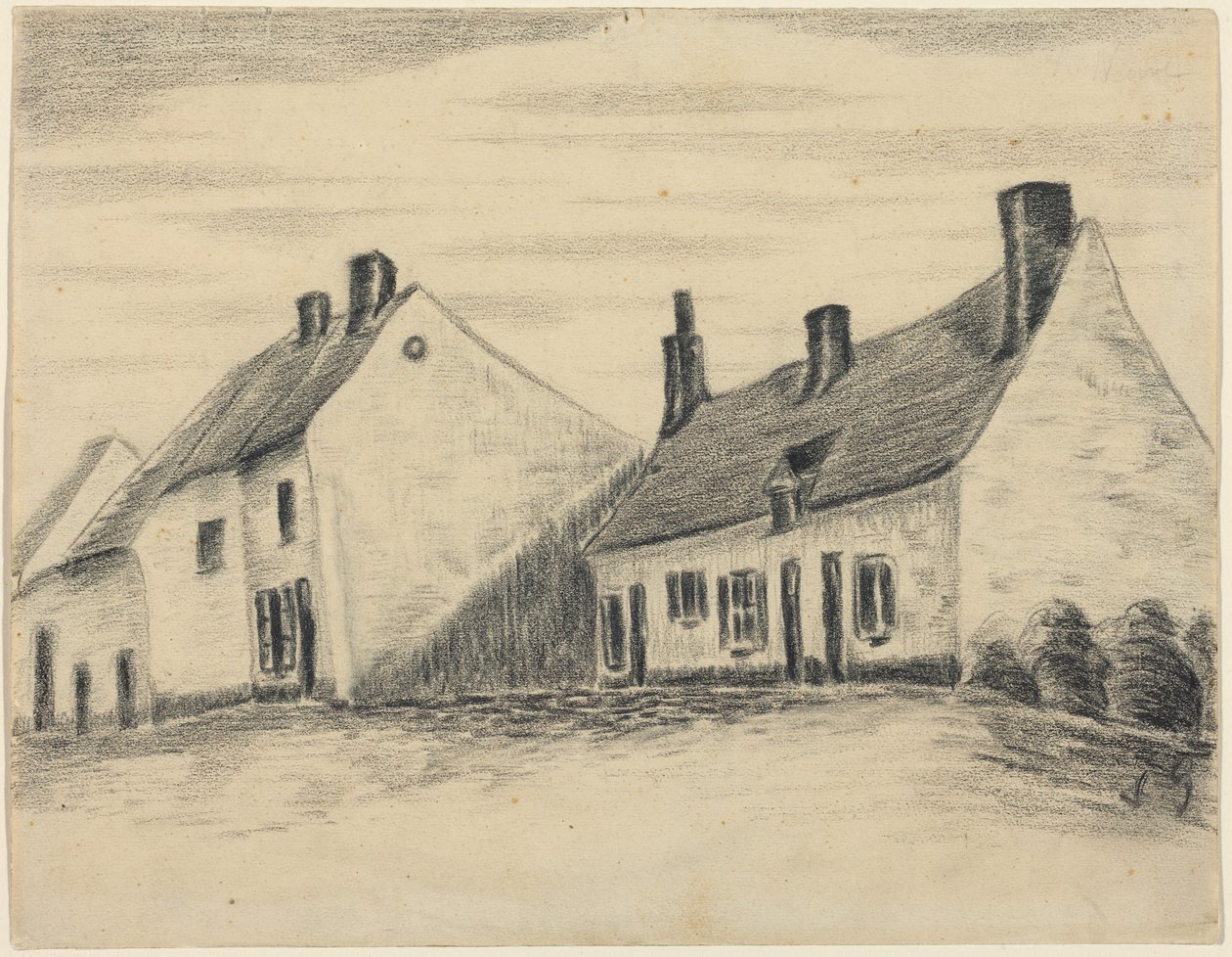 La maison Zandmennik - Vincent van Gogh