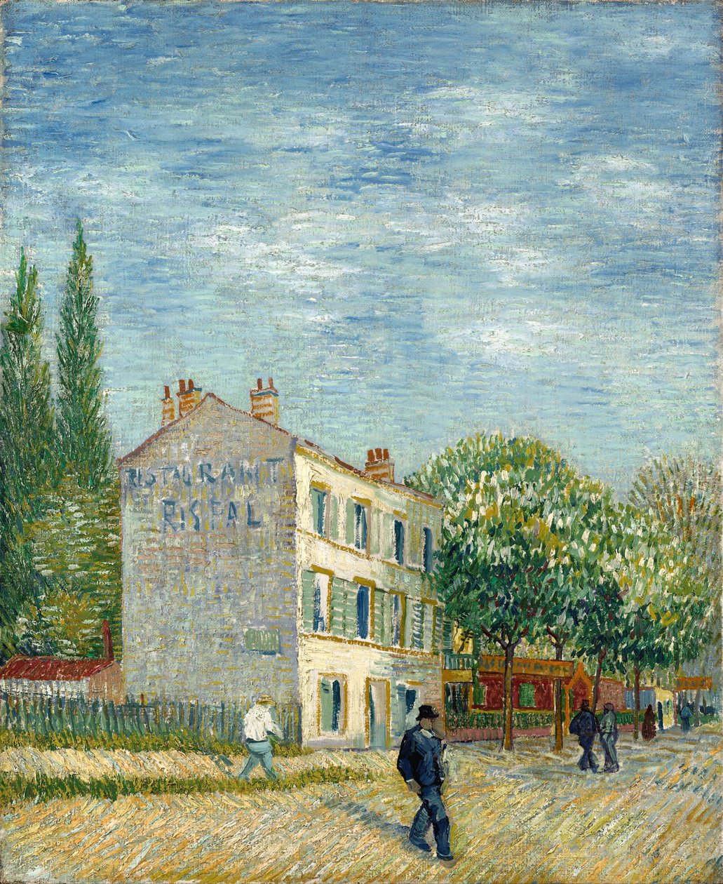Le restaurant Rispal à Asnières - Vincent van Gogh