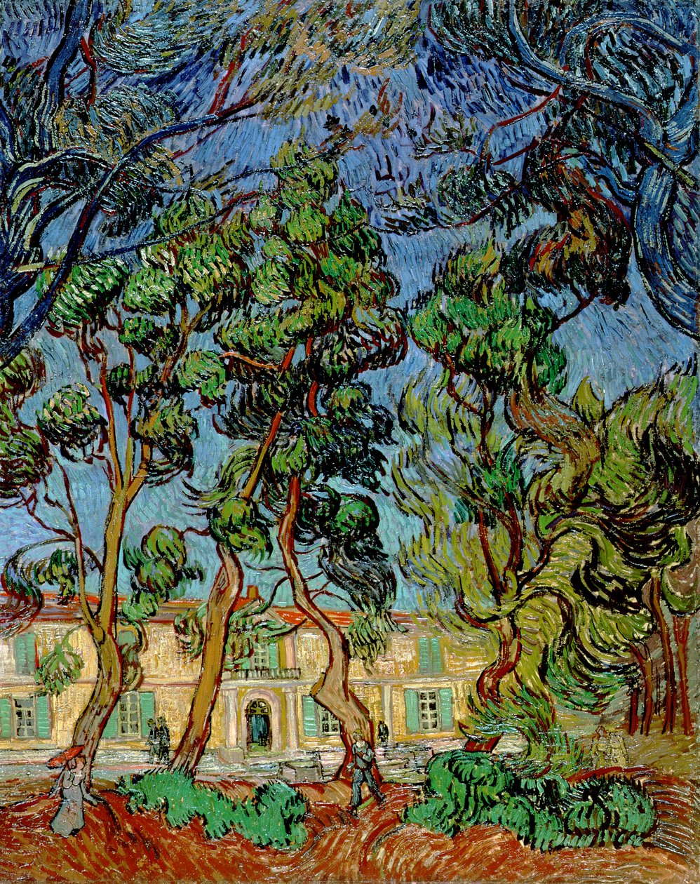 Arbres dans le jardin de l