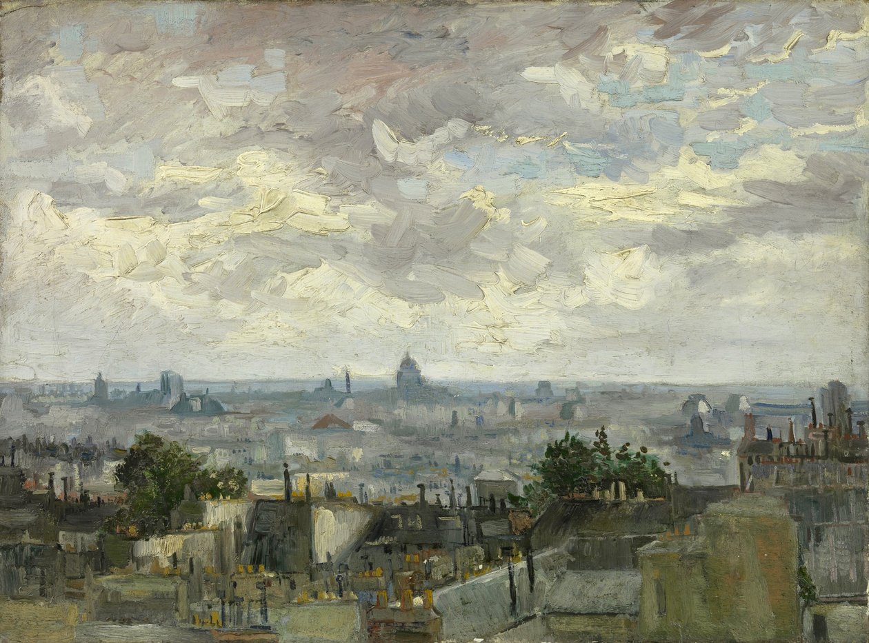 Vue de Paris - Vincent van Gogh