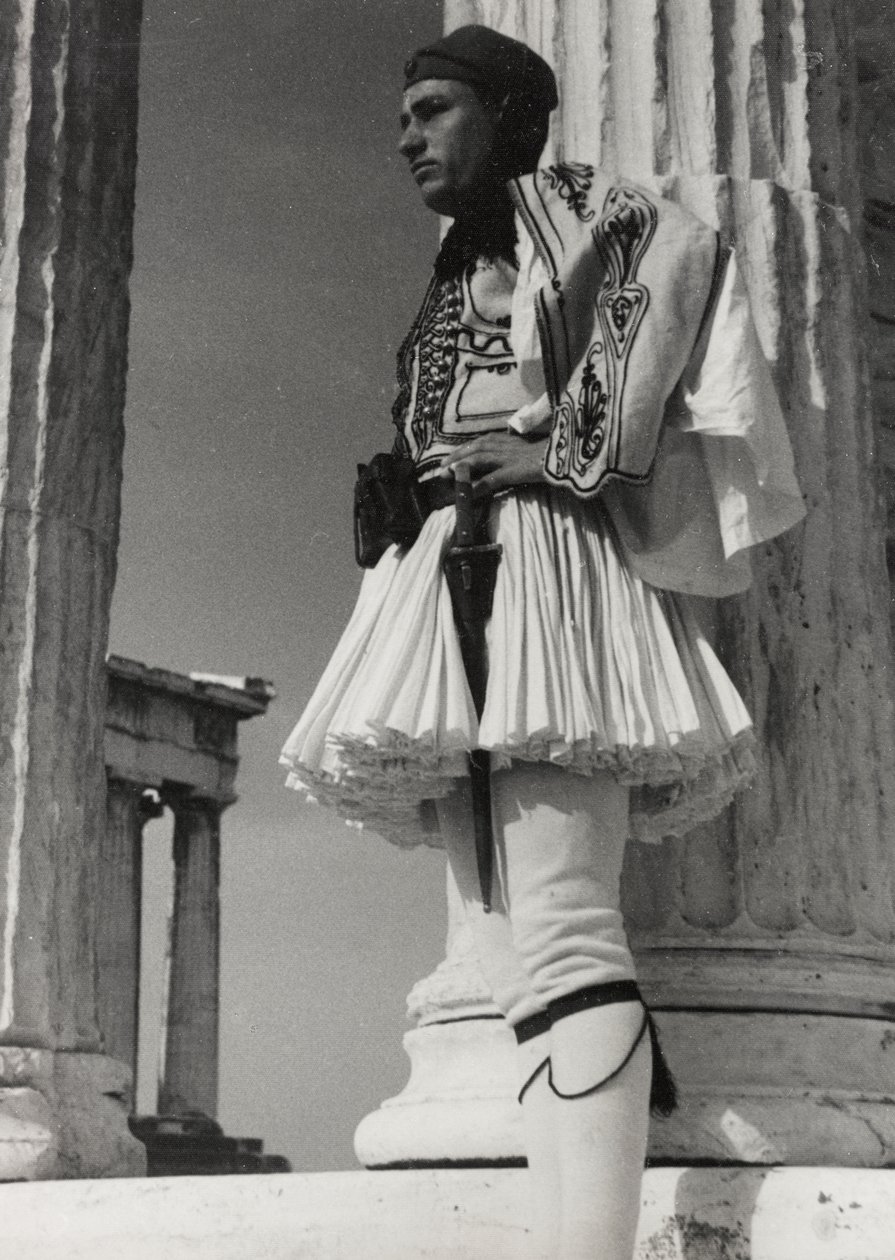 Soldat grec sur l