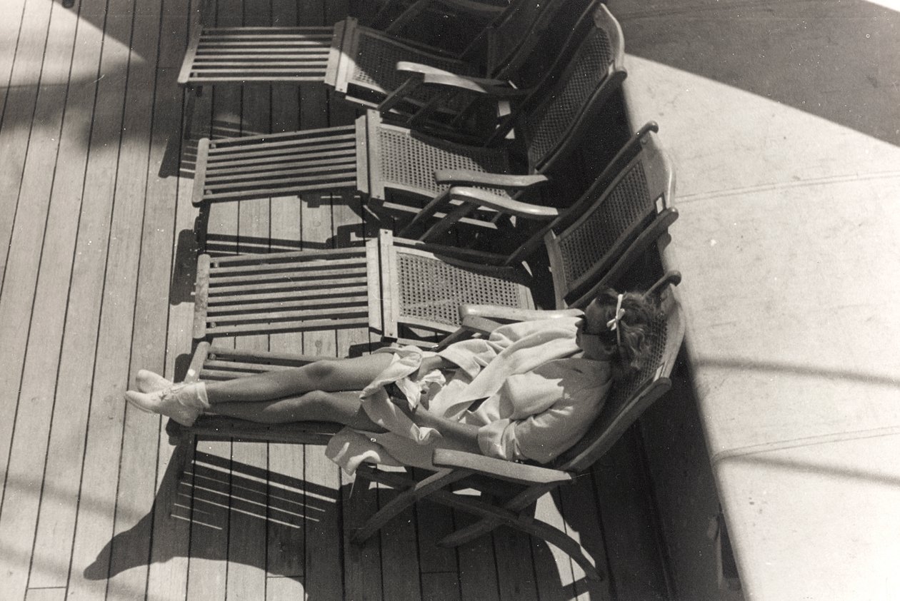 Passager à bord du bateau de croisière "Oceania", extrait de l