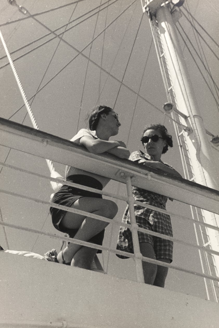 Passagers à bord du navire de croisière "Oceania", extrait de l