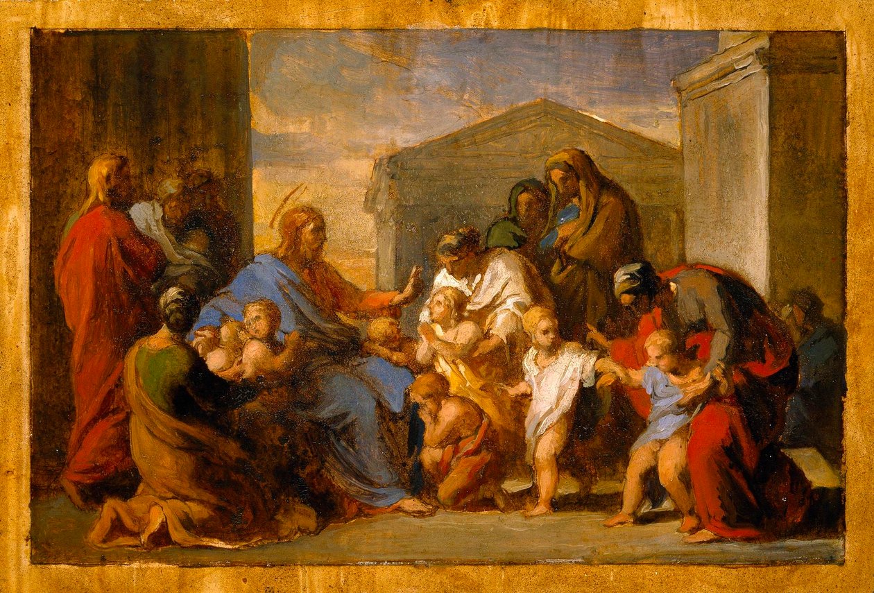 Christus segnet die Kinder - Vincenzo Camuccini
