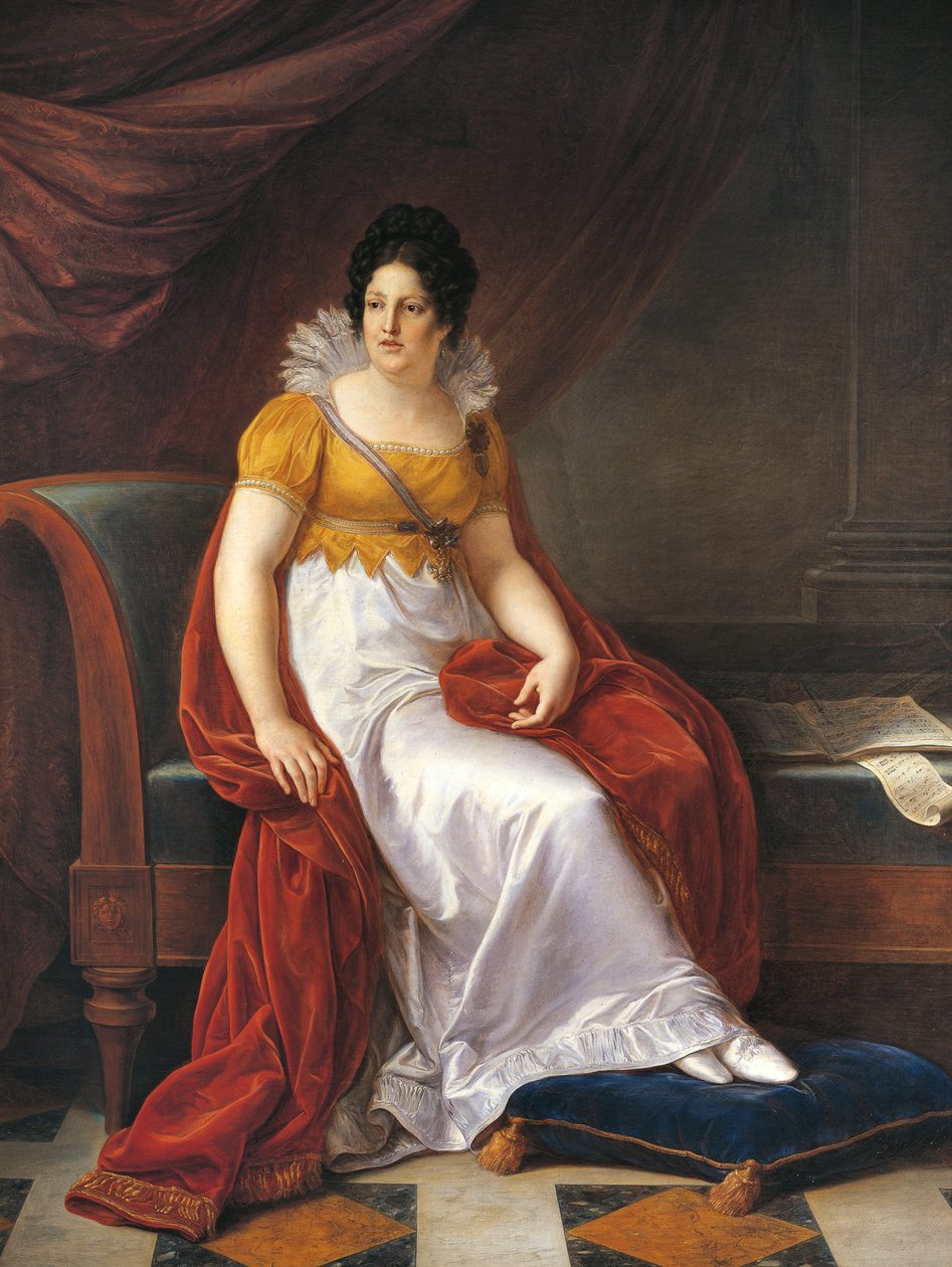 Portrait de Marie Louise, duchesse de Parme - Vincenzo Camuccini