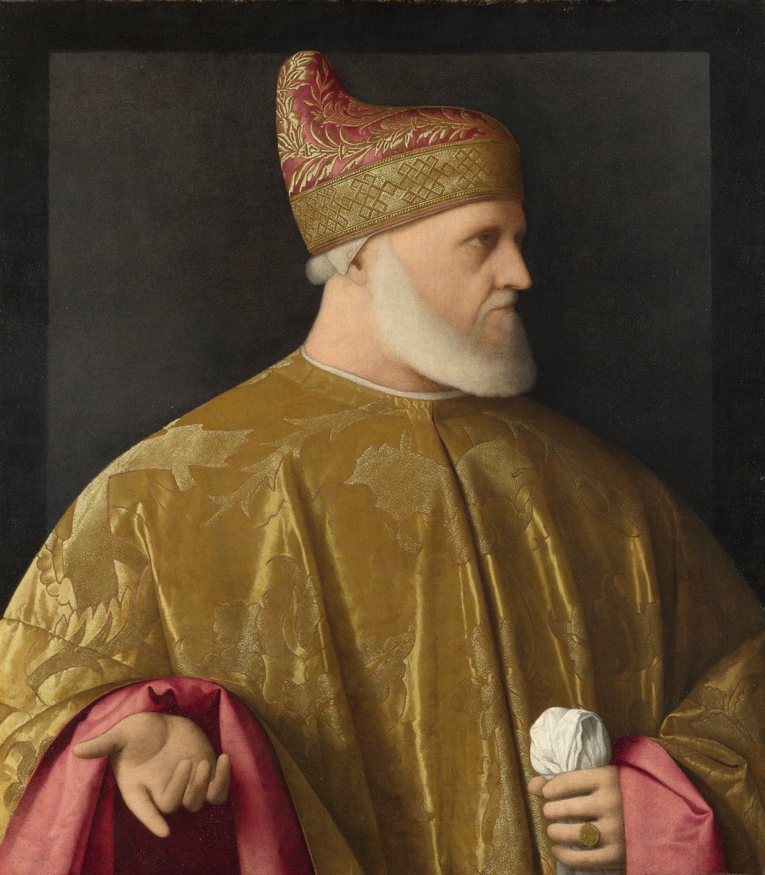 Portrait du doge, Andrea Gritti - Vincenzo Catena