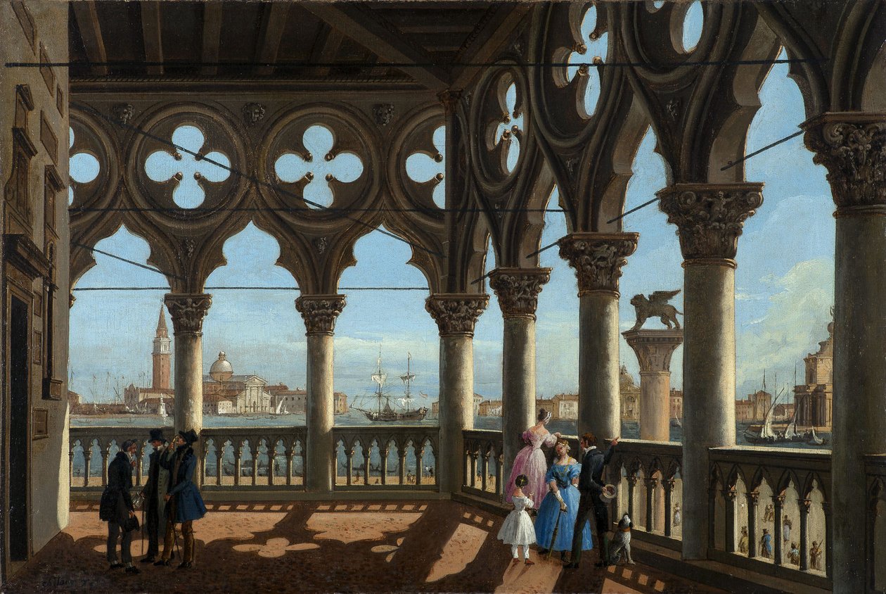 Venise - Loggia du Palais des Doges - Vincenzo Chilone