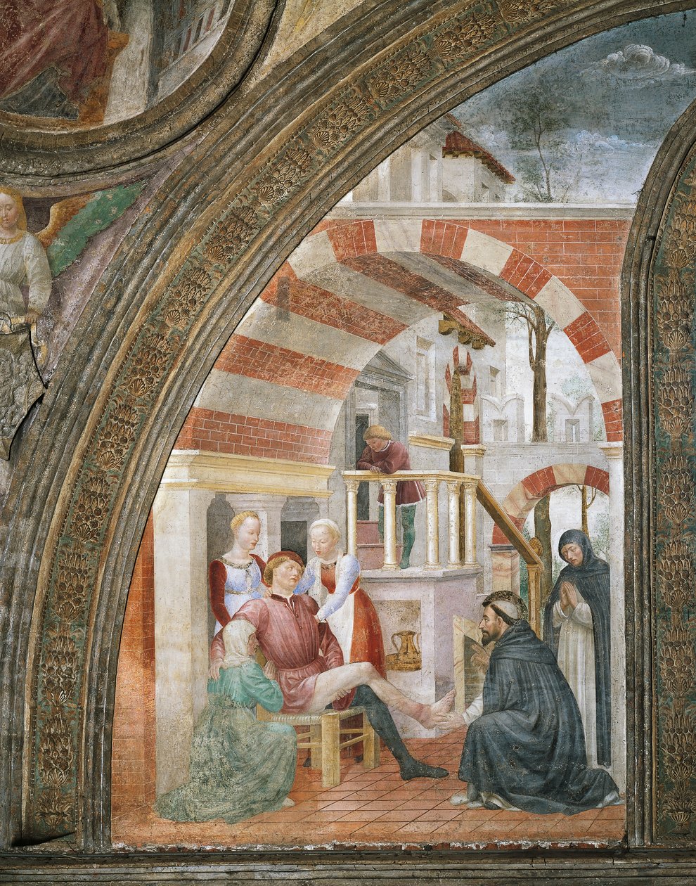 Miracle du pied guéri - Vincenzo Foppa