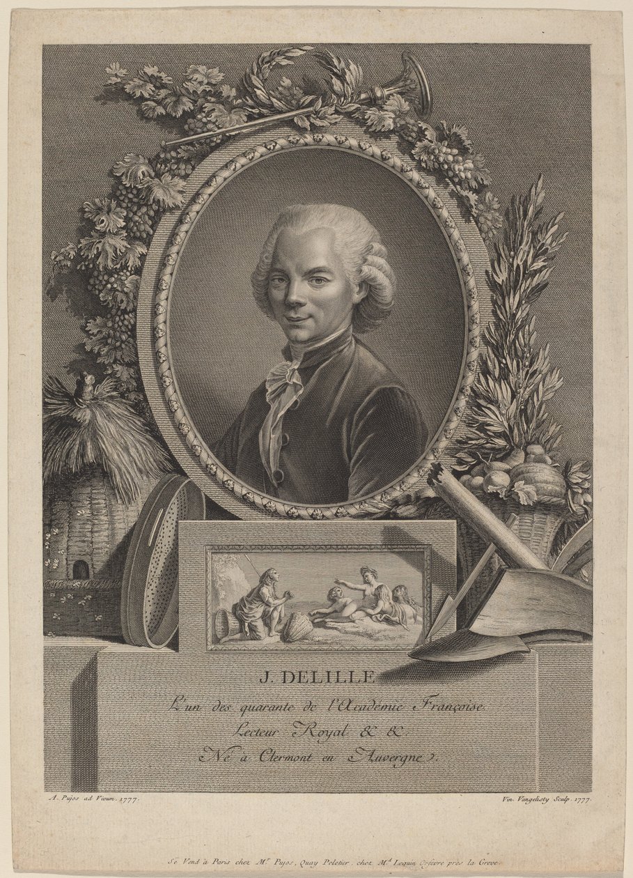 Jacques Delille - Vincenzo Vangelisti after André Pujos