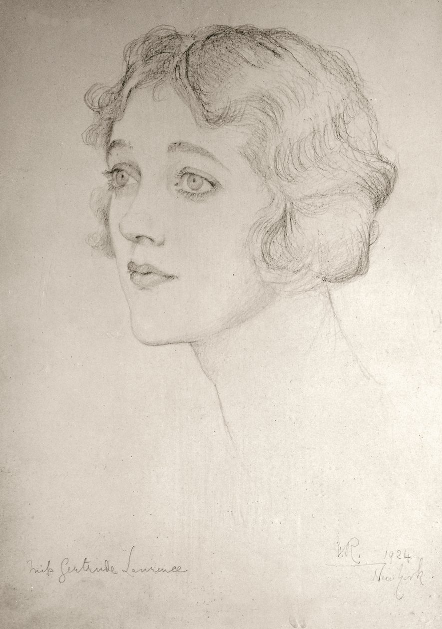 Mademoiselle Gertrude Lawrence, 1924 - Violet Manners