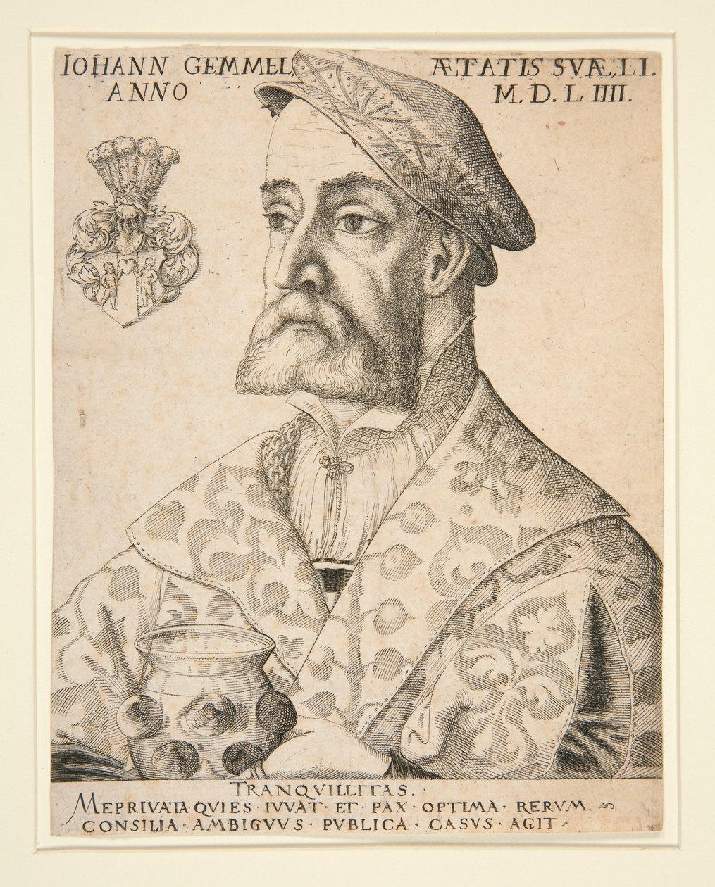 Portrait de Joannes Gemmel - Virgil Solis