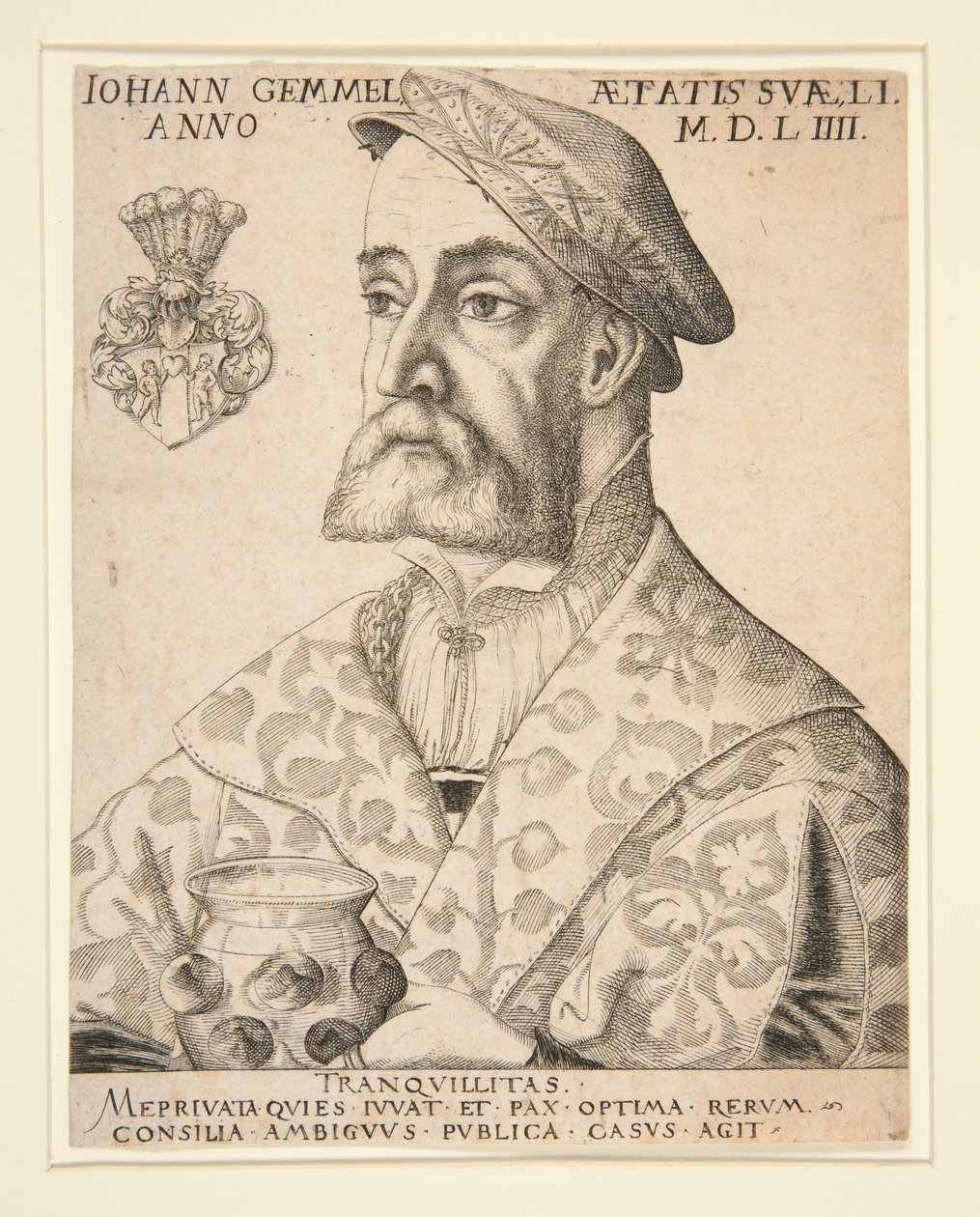 Portrait de Joannes Gemmel - Virgil Solis
