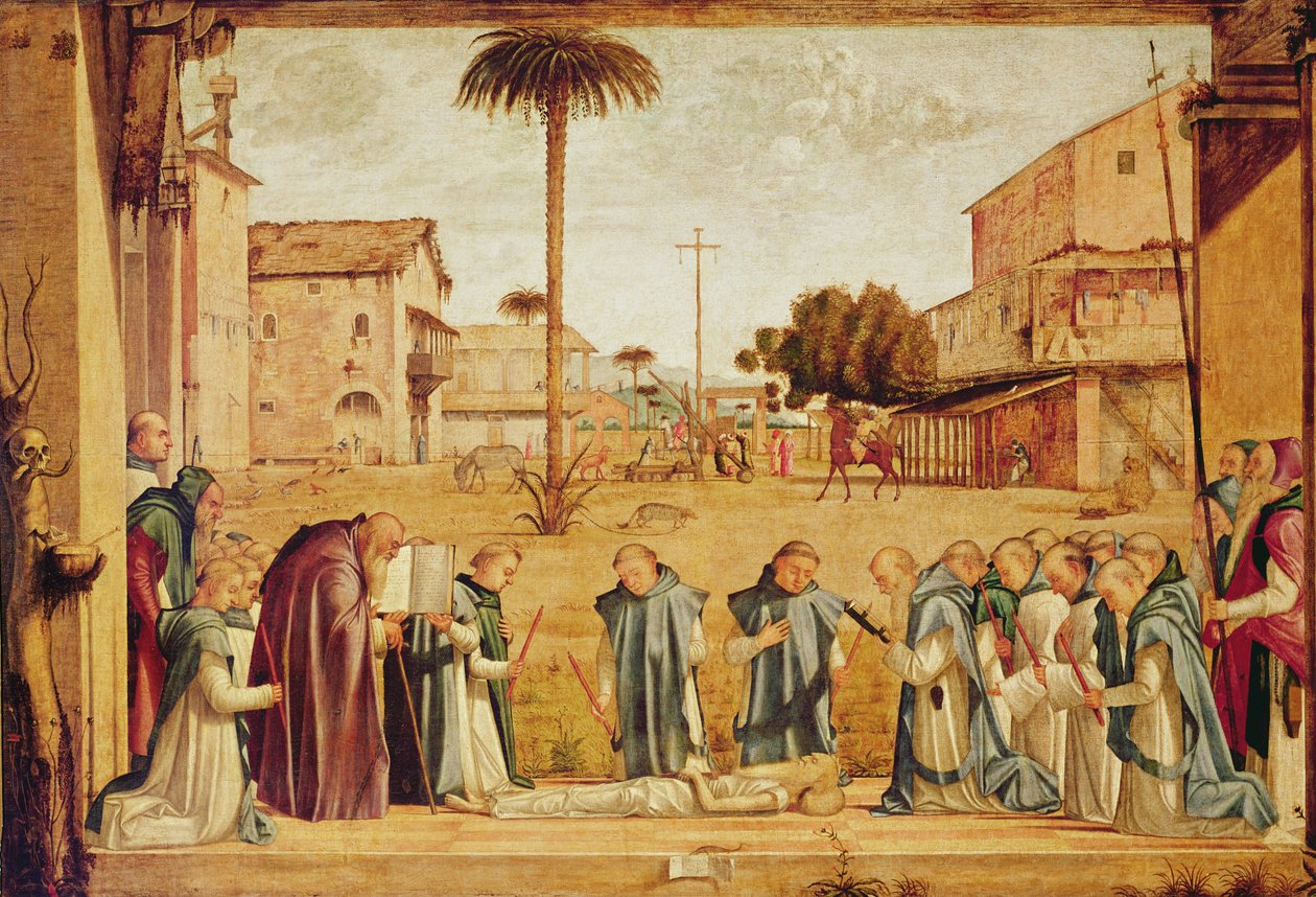 Enterrement de Saint Jérôme, vers 1507-9 - Vittore Carpaccio