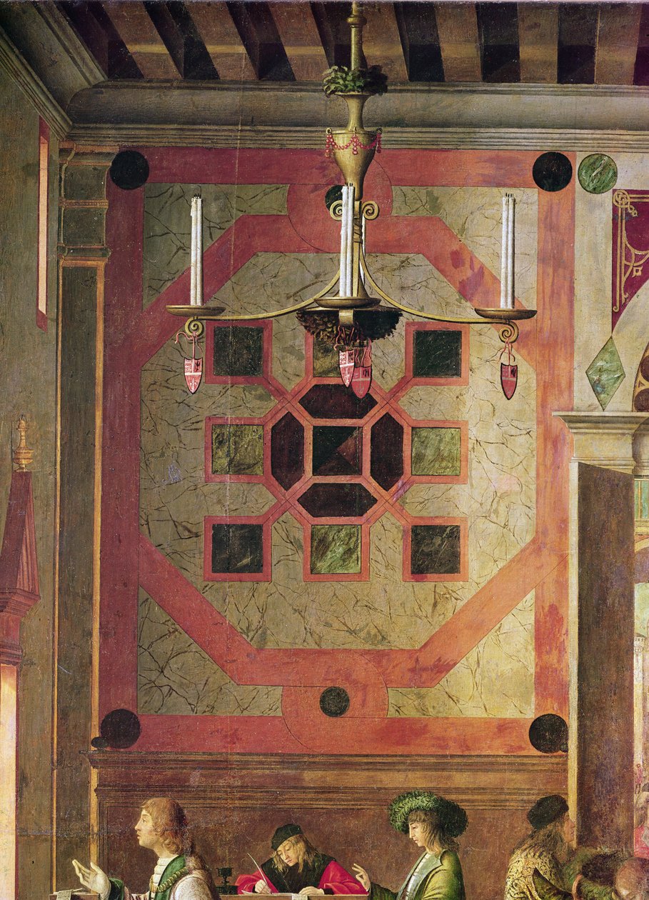 Départ des ambassadeurs anglais, du cycle de Sainte-Ursule, vers 1498 (détail) - Vittore Carpaccio