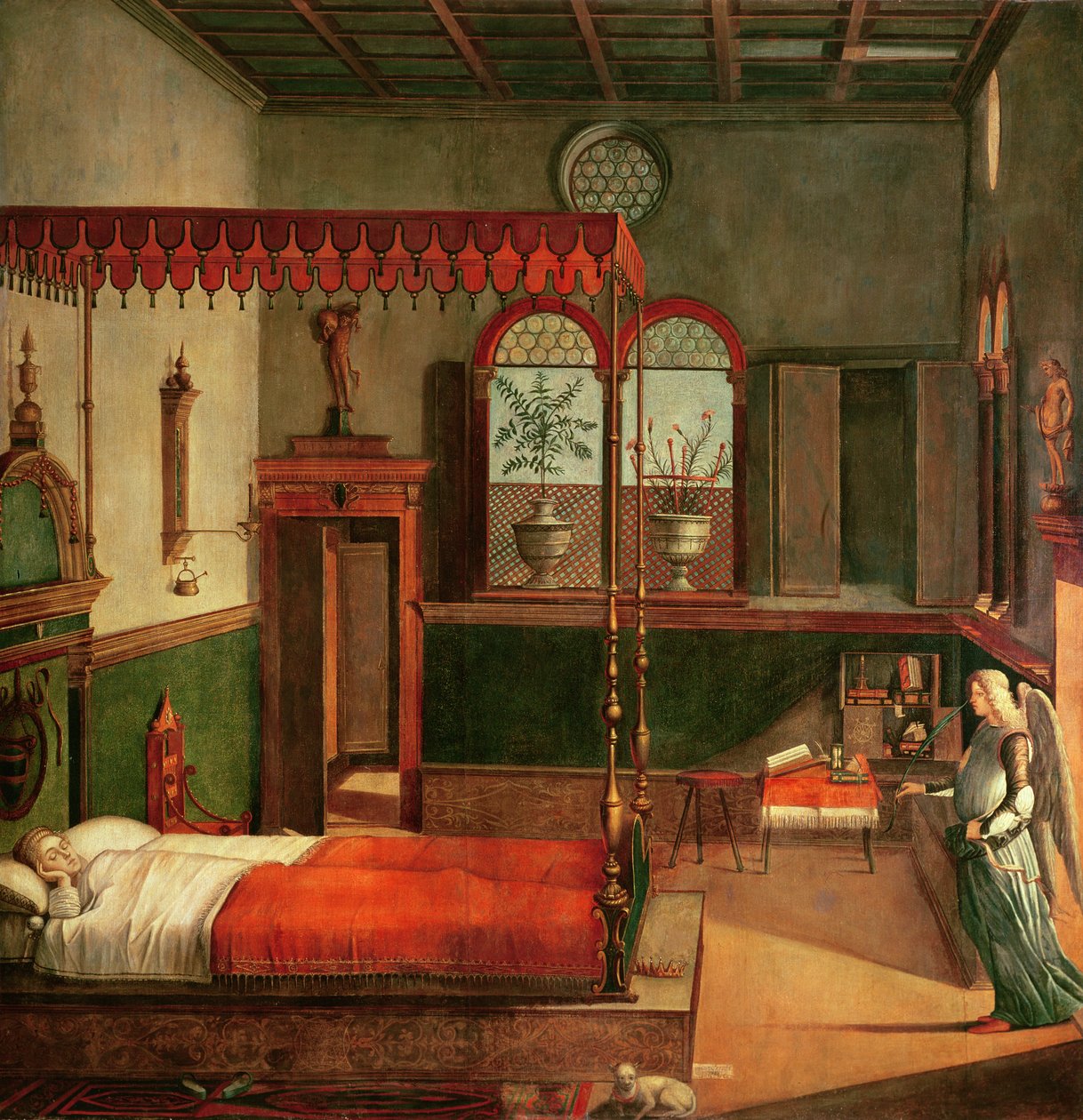 Rêve de Sainte-Ursule, 1495 (détail) - Vittore Carpaccio