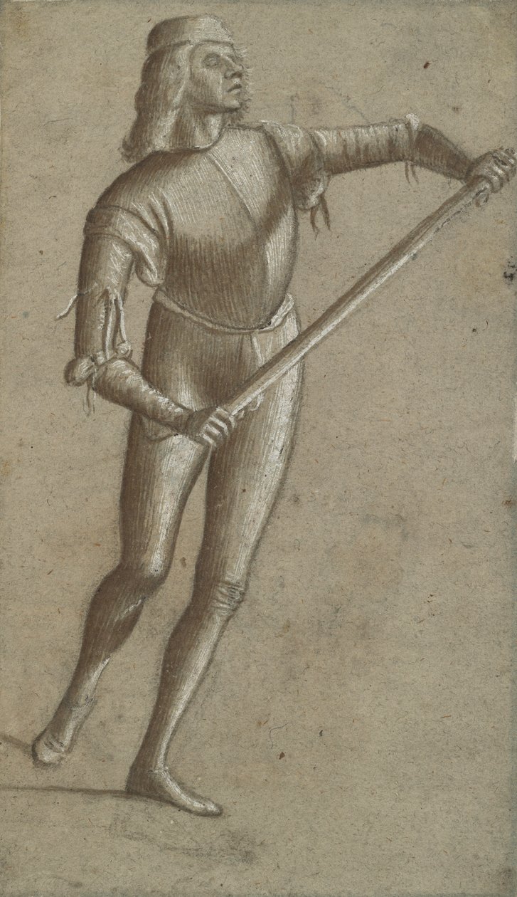 Carpaccio - Un gondolier (recto), vers 1514-1520 - Vittore Carpaccio
