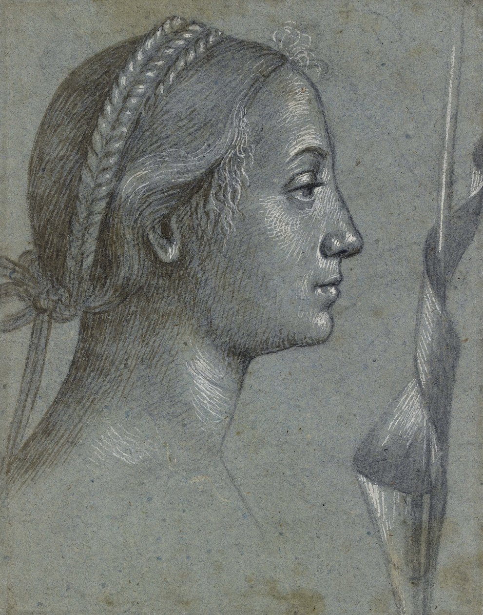 Recto : Tête d