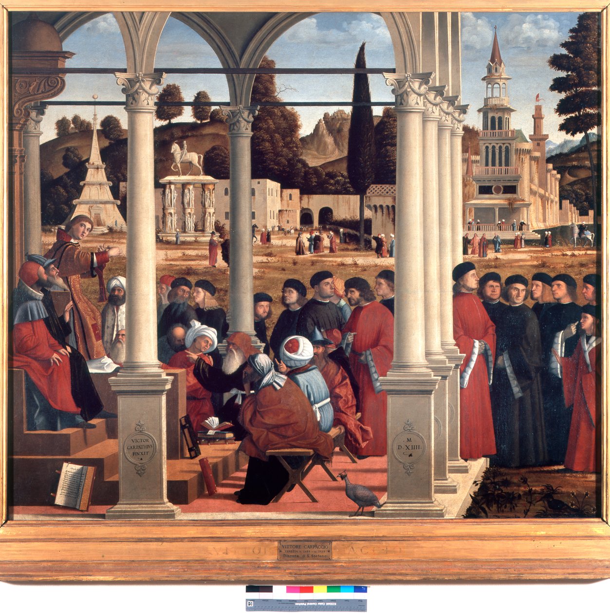 Dispute de Saint Étienne avec les anciens du Sanhédrin - Vittore Carpaccio