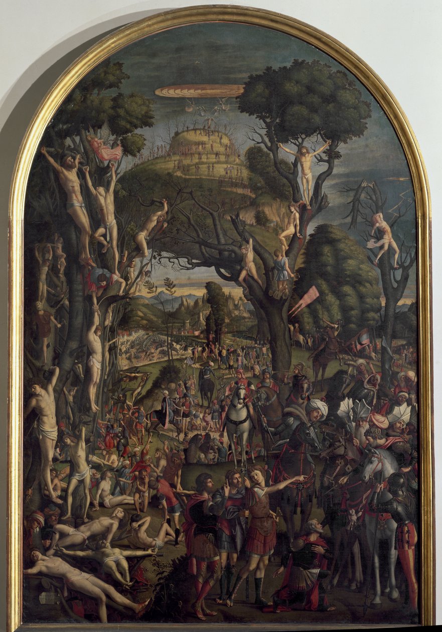 La Crucifixion des dix mille martyrs sur le mont Ararat - Vittore Carpaccio
