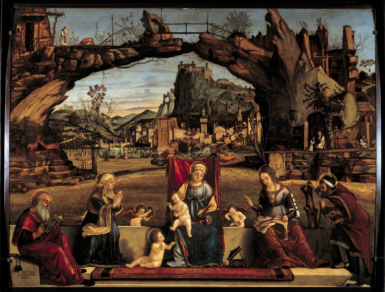 La Sainte Conversation - Vittore Carpaccio