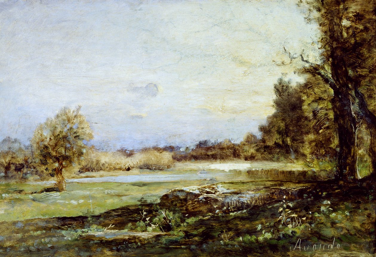 Campagne, vers 1870 - Vittorio Avondo