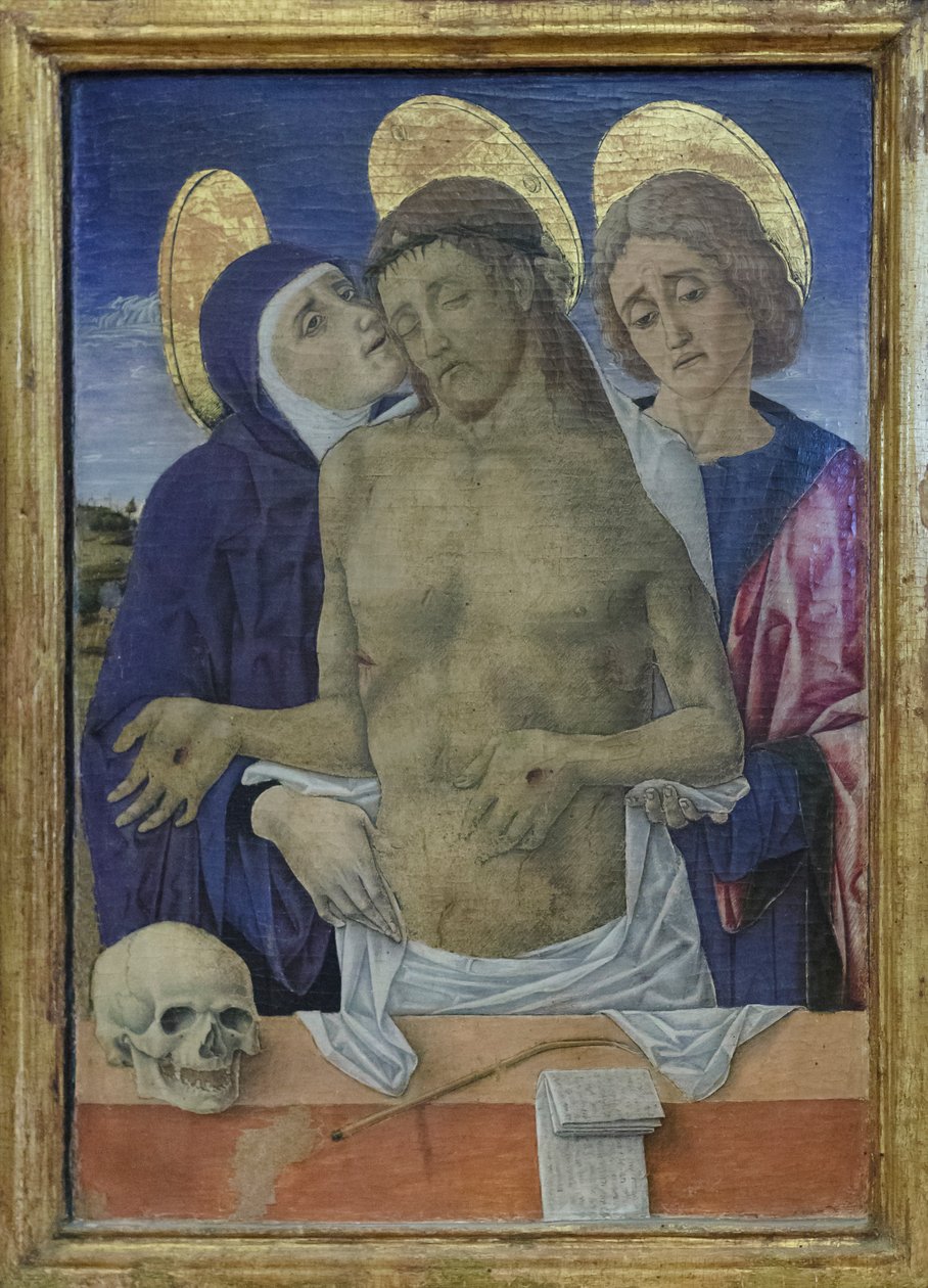 Christ en pitié avec la Vierge et Saint Jean l