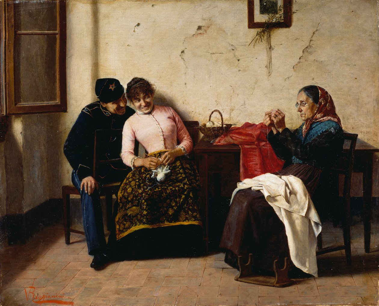 Le prétendant, par Vittorio Reggianini - Vittorio Reggianini