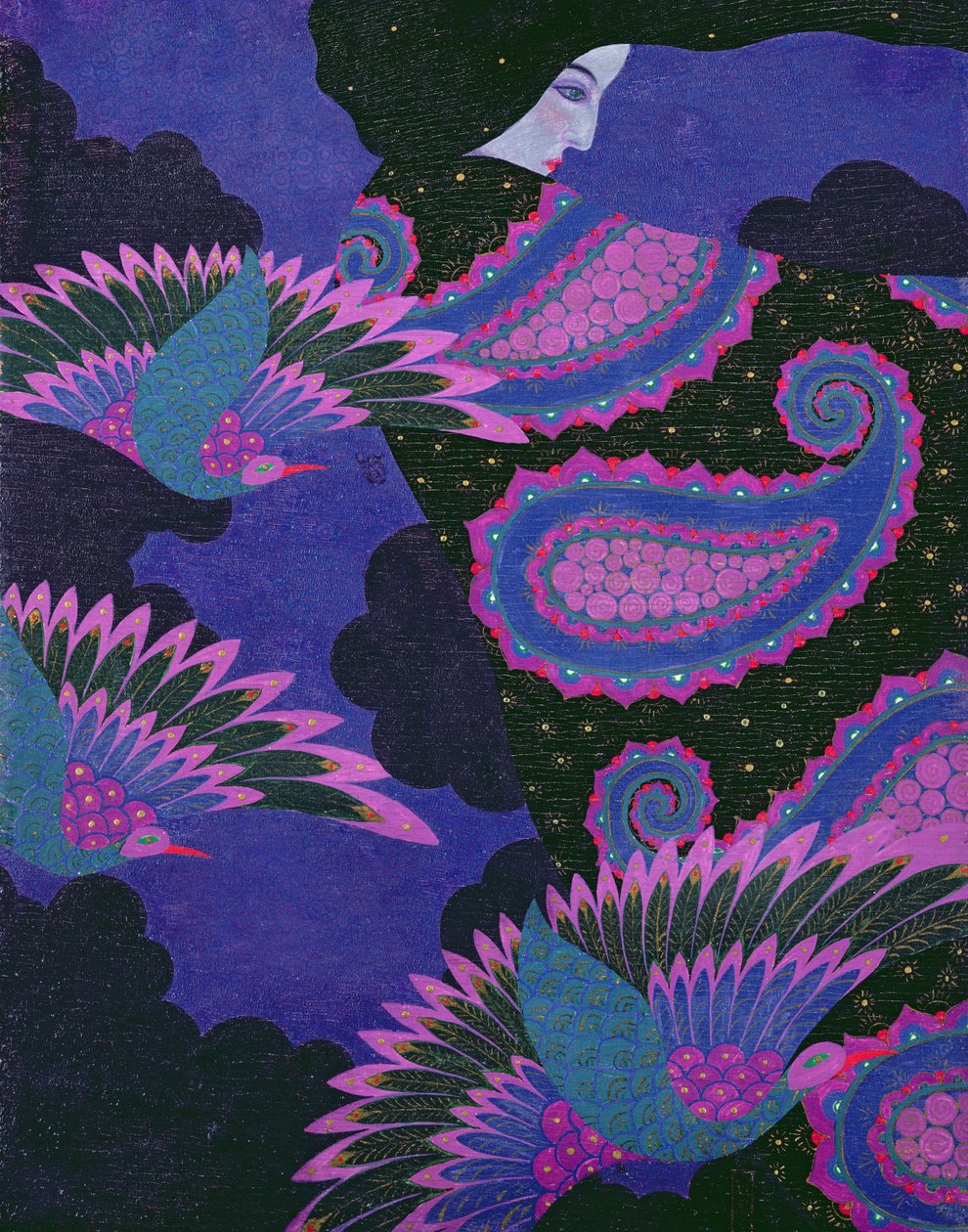 La Dogaressa en noir - Vittorio Zecchin