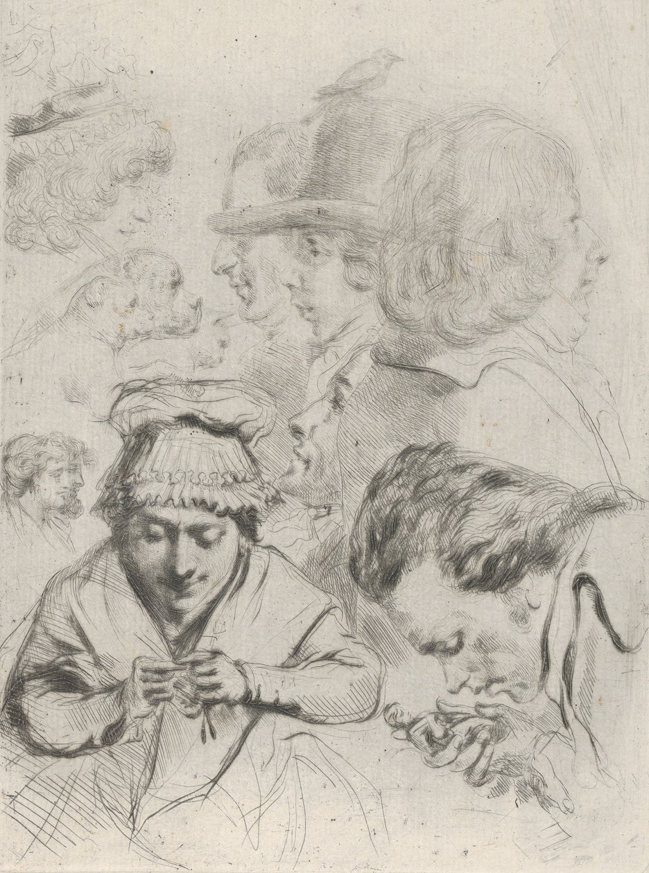Le Citoyen Aubourg, Mme Aubourg, et leur famille - Vivant Denon