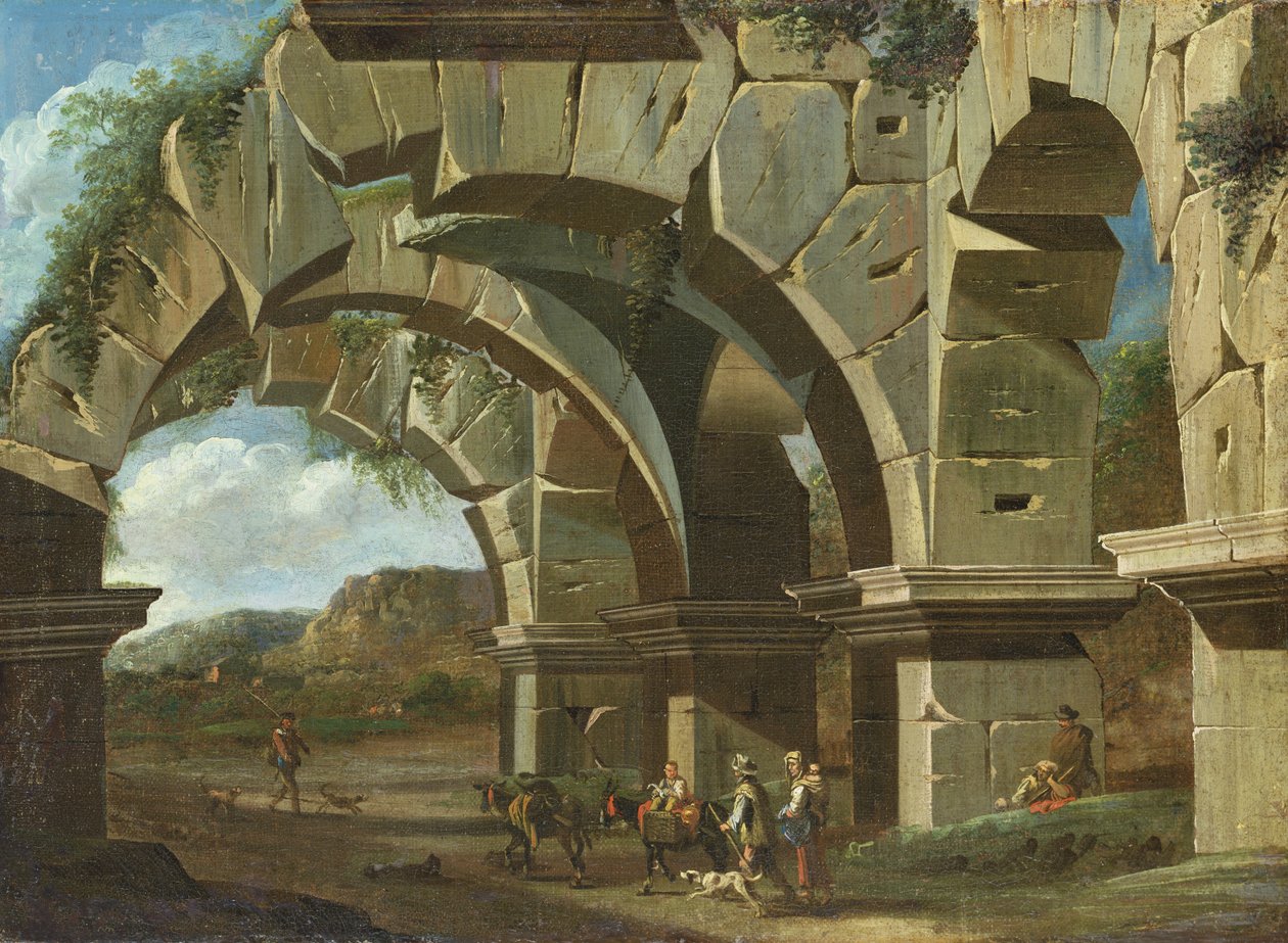 Une ruine romaine - Viviano Codazzi