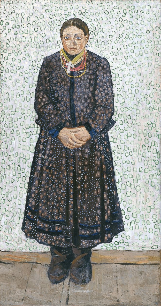 Paysanne ukrainienne, 1910-1911 - Vladimir Davidovich Burliuk