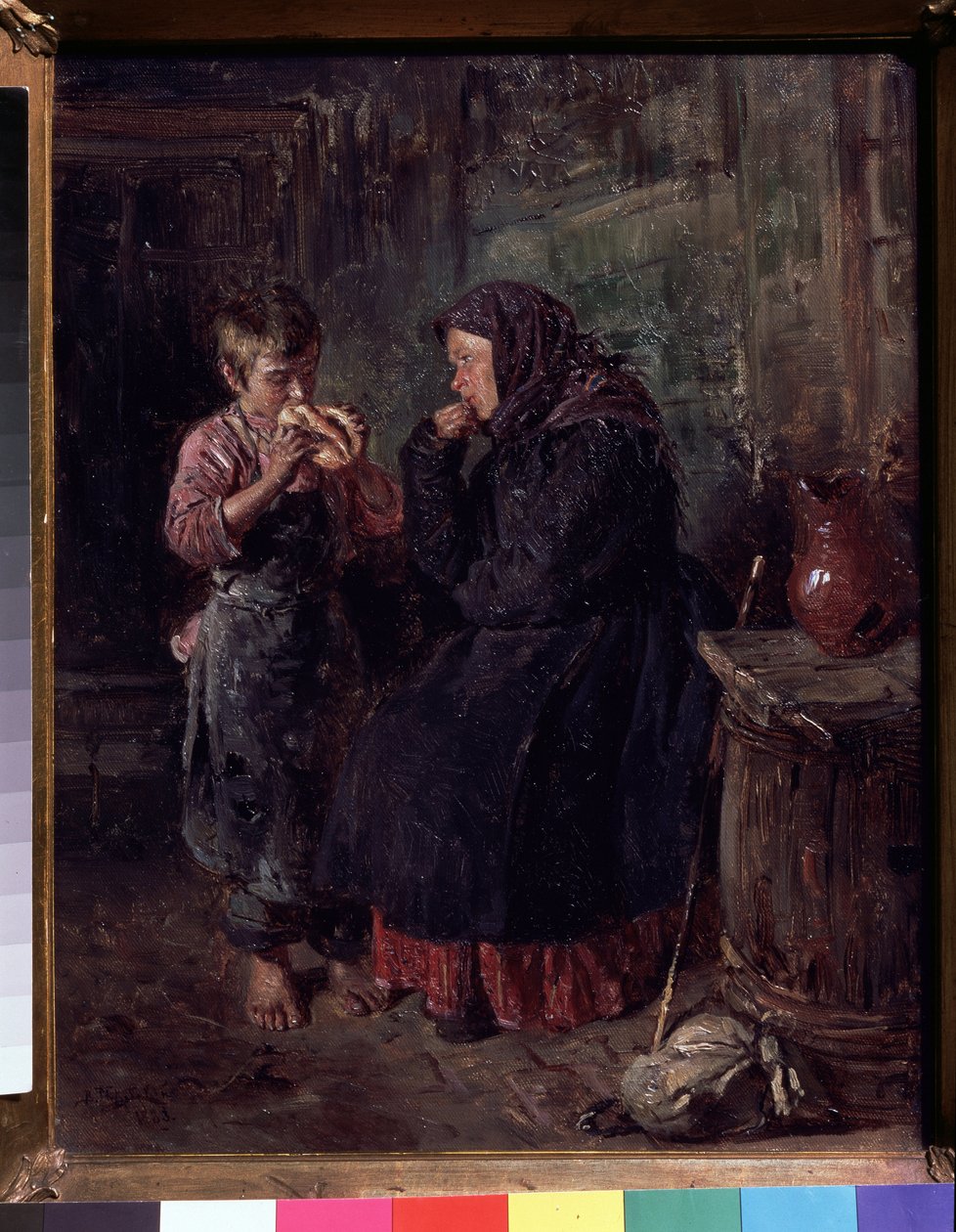 Les retrouvailles - Vladimir Egorovic Makovsky