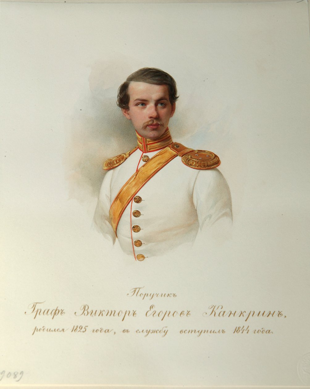 Portrait du comte Viktor Yegorovich Kankrin - Vladimir Ivanovich Hau