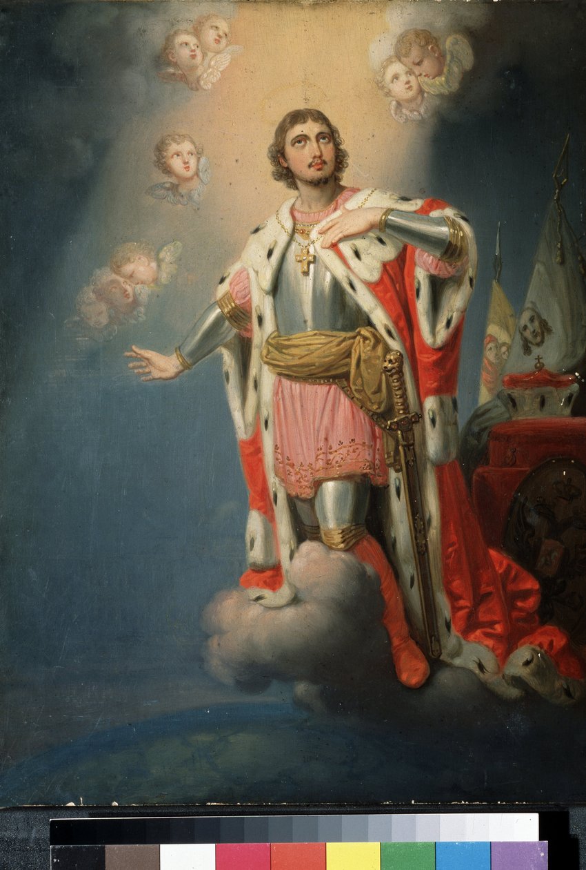Représentation du héros national russe Alexandre de la Neva - Vladimir Lukich Borovikovsky